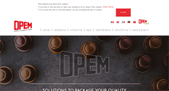 Desktop Screenshot of opem.it
